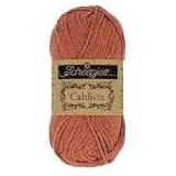 Scheepjes - Scheepjes 504 Ziegel Rot Cahlista Garn - 1x50g