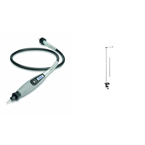 Dremel 225 Arbre flexible pour outils Dremel multi-usage, pour rallonger et atteindre des endroits difficiles d'accès & 2222 Support Vertical de Suspension...