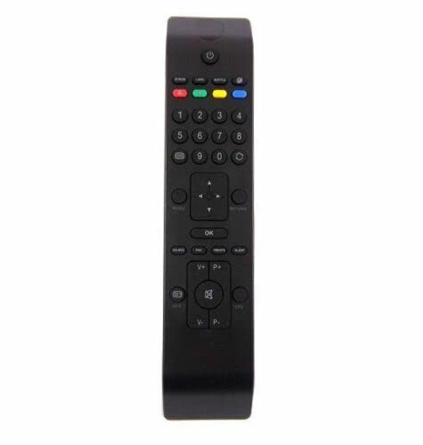 Allotech Remote Control Compatible RC TV 3902 for Sharp LC22D12E LC22LE22E LC32D12E LC40F22E, Techwood, Vestel, Luxor
