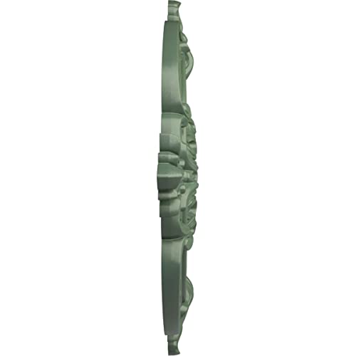 Image of Ekena Millwork CM28BEAGF 28 3 /8 inch OD x 3 3 /4 inch ID x 1 5 /8 inch P Benson Classic (Fits Canopies up to 6 1 /2 inch) Ceiling Medallion, Athenian Green