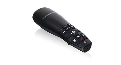 Image of IOGEAR Red Point Pro 2.4GHz Gyroscopic Presentation Laser Pointer - Remote Mouse Clicker - Up To 65Ft - Keynote Presenter - GME430R