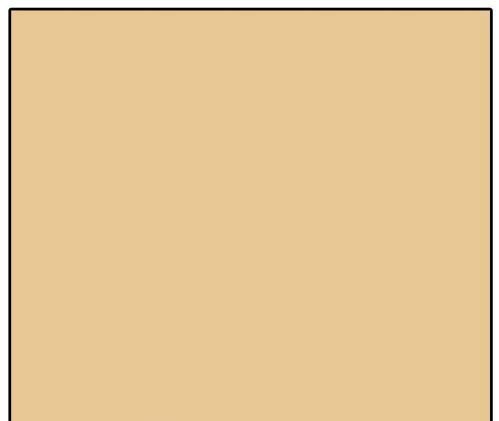 AR Latest Flat Bedsheet Plain Dyed Polycotton Smooth Fabric (Single, Biscuit)