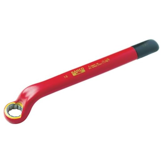 Bahco 2MV-17 IR2MV-17 Ringschlüssel isoliert 12-kant 17mm, 17 mm Drive
