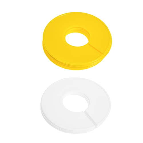 Cabilock 12Pcs Closet Dividers Round Organizers for Efficient Clothing Storage Unisex Design for Parents Nursery Essentials and Lightweight