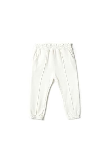 Koton Baumwolle Jogger Jogginghose mit Gummizug in der Taille Pantalon de survêtement, Beige (050), 18-24 Monate Bébé Fille Cover