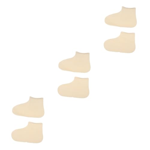 3 pares de fundas protectoras para calzado para mujer, fundas impermeables para botas, hechas de látex miniatura 1