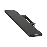 WALL Soundbar Shelf for TV Stand V2 CASTER/V3/V3SW/V5 Models | Medium Size, Width 37.4' | Satin Black