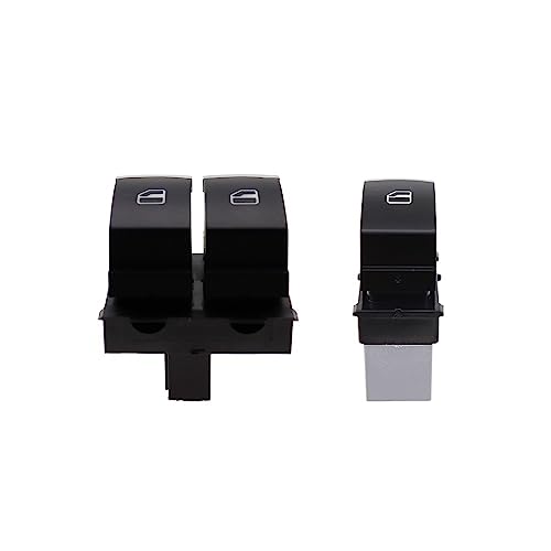Bouton commande lève-vitre réactif pour VW EOS Scirocco commutateur double 5K3959857 - 2
