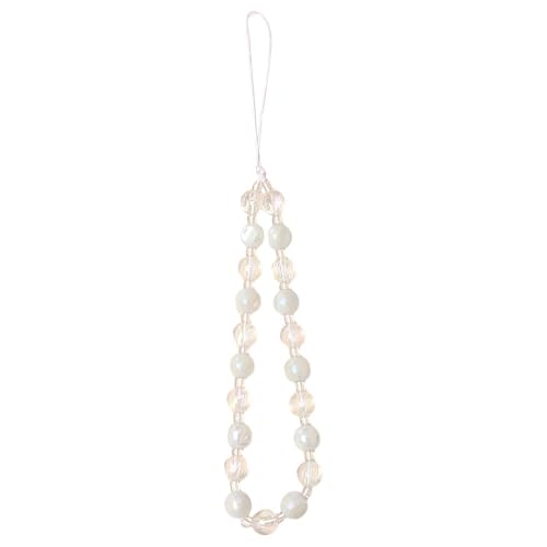 Staqlo Crystal Beads Phone Charm, Cute Beaded MobilePhone Strap, Short CellPhone Chain, Elegant Phone Pendant, Keychain for Camera Strap, Purse and Bag Accessories xsj-3