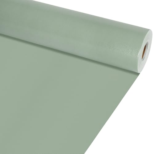 Sage Green Bulletin Board Roll Reusable Waterproof Erasable Bulletin Board Fade Resistant Wrinkle Resistant Poster Non-Woven Fabric Bulletin Board Roll for Classroom Decor Wrap Craft 15.55 x12ft