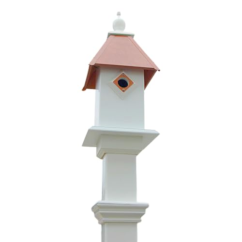 Classic Bluebird House with Mounting Post