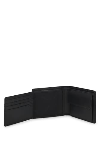 Hugo Para Hombre. 50471612 Cartera De Piel Con Logo Grabado Negro (Osfa), Casual - 3