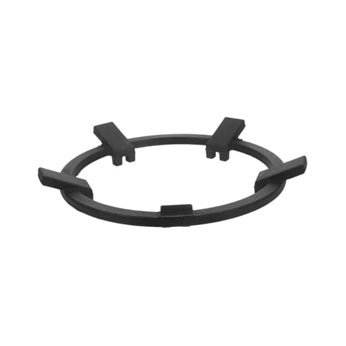 Veemoon Soporte de Wok de Hierro para Cocina Gas Estante Antideslizante para Múltiples Platos de Limpiar y Duradero Estabilidad para Utensilios de Cocina
