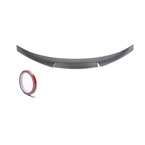 MP M4 PSMスタイル リアバンパースポイラーリップ と互換性がある BMW 2シリーズ F22 F23 F87 2014-2021 ルーフトランクウィングテールトップウィングリアウィング対応(M4 Carbon Look)