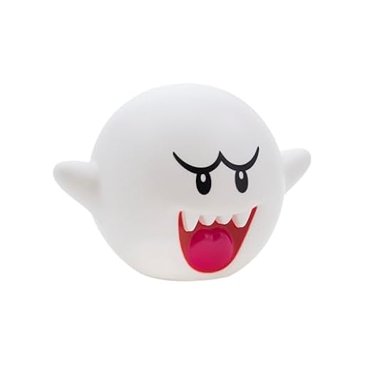 Luz Boo Super Mario Bros 3D - Producto oficial Nintendo, lámpara de ambiente para hogar u oficina, regalo para gamers retro | Ya disponible en tu tienda friki favorita! En mundofriki.es!