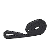 ASDJKL Industrial Equipment Transmission Cable Chain Non Snap-Open 10 * 10 10 * 15 10 * 20 mm 1M Plastic Towline Transmission Drag Chain Machine Towing Chain(28mm,10x20 mm)