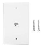 【Langlebig und robust】 Charmantes weißes Wandpaneel mit hoher Zuverlässigkeit und stabiler Qualität.