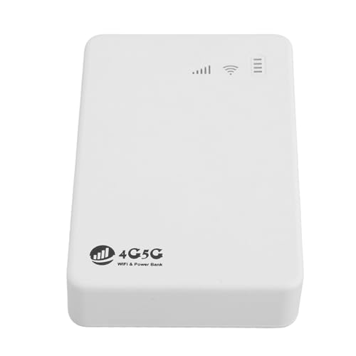 Image of Unlocked Mobile WiFi Hotspot, 4G LTE Router with SIM Card Slot, 300Mbps High Speed, 10000mAh Battery, Supports 10 Devices, for Tablets, Laptops, Smartphones, Traveling, Work,