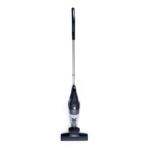 Image of Beldray 2-in-1 Stick Vacuum Cleaner - Handheld Stick Vac, 1 Litre Dust Container, Crevice & Brush Tools, Washable HEPA Filter, Lightweight, Multifunctional, 5m Power Cord, 600W, Navy