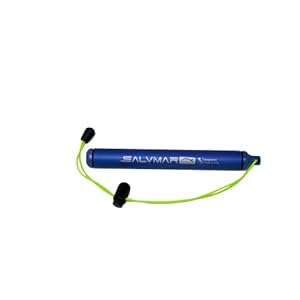 Salvimar akoestische waarschuwing, uniseks, volwassenen, blauw, eenheidsmaat