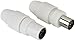 Produktbild Hama Koax-Stecker und Koax-Kupplung im Set, klemmbar