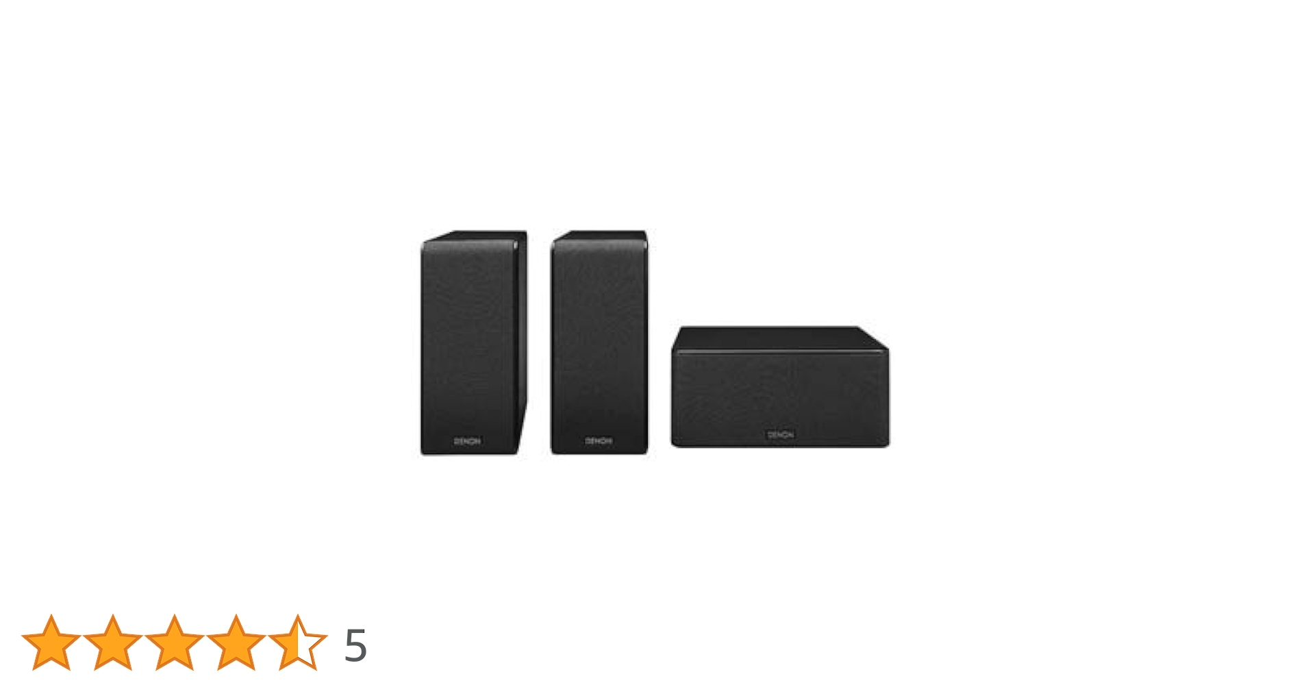 Amazon.co.jp: DENON サラウンドスピーカーパッケージ ブラック