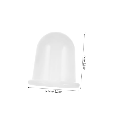 4 piezas de ventosas portátiles de silicona para masaje manual, relajación muscular y alivio del dolor miniatura 2