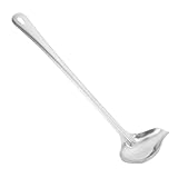 Photo Gallery heallily mestolo da cucina in acciaio con beccuccio versatore cucchiaio portata resistente al calore per salse zuppe e scolo grasso manico ergonomico antiaffaticamento utensile Photo Gallery heallily mestolo da cucina in acciaio con beccuccio versatore cucchiaio portata resistente al calore per salse zuppe e scolo grasso manico ergonomico antiaffaticamento utensile