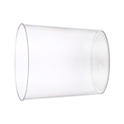 Caneca de basura plástica transparente pequeña para baño y cocina miniatura 5