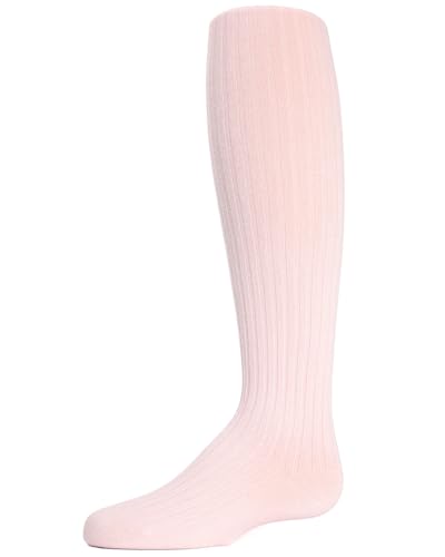 Image of Girls Ribbed Cotton Blend Sweater Tights