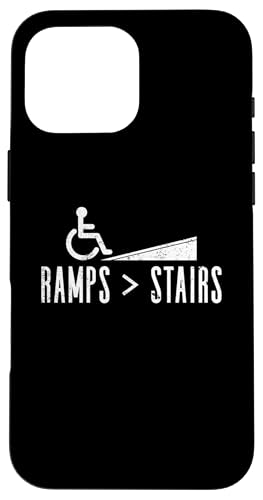 Rampes > Escaliers - Handicap en Fauteuil Roulant Coque pour iPhone 16 Pro Max