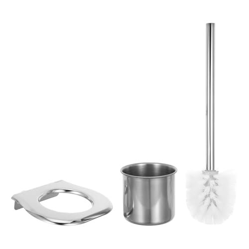 Brosse de toilette murale et son rangement discret pour une salle de bain moderne - 2