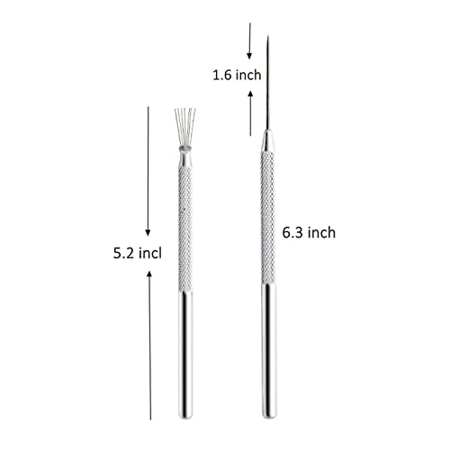 Fancyes Ferramenta de agulha de Pino de portátil Ferramenta de modelagem de cerâmica Durável para es