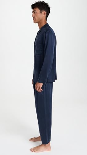 Lunya Men's Washable Silk Button Up PJ Set4