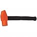 Cross Pein Hammer, 3-1/2 lb., 16 In, Steel