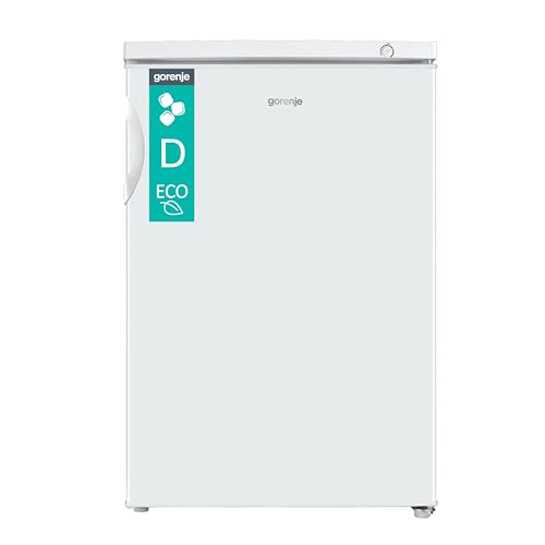 Gorenje F49DPW Tischgefrierschrank/Freistehend/Energieeffezienzklasse D / 85 Liter Gesamtvolumen/Türanschlag wechselbar / 40 dB(C) Geräuschpegel/HxBxT: 84,5 X 56 X 57,5 cm