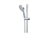 vigour derby wc rund  VIGOUR derby, Brausegarnitur komplett bestehend aus: Wandstange 900 mm, Handbrause mit Normalstrahl und Antikalfunktion, Metalleffekt Brauseschlauch 1/2” x 1/2” x 1500 mm