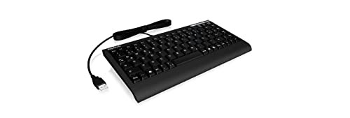 KeySonic ACK-595 C+ Clavier USB Anglais américain Noir