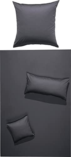 Erwin Müller Bettwäsche, Bettgarnitur Mako-Satin Landshut, 100% Baumwolle...