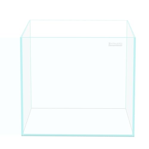 Image of LYPHARD AQUARIUMS 21 Gallon Rimless Aquarium Tall Tank, Ultra Clear Low Iron Big Fish Tank, L15.8xW15.8xH19.7 Glass Thickness 6mm with EVA Foam Leveling Mat