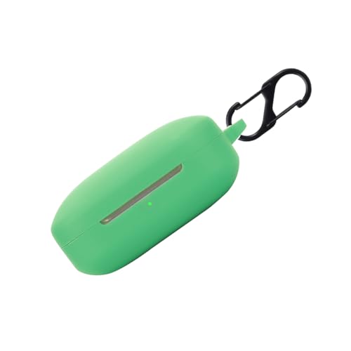 Image of WELCROS Silicone Case Cover for One-Plus Buds 3 with Carabiner (Lite Green)