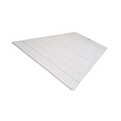Couvercle de baignoire isolant thermique pliable anti-poussiere durable