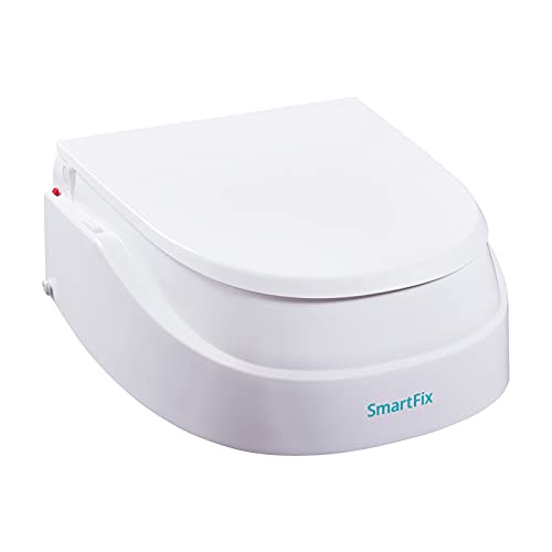 Rehausseur de toilettes Smartfix - Accoudoirs: non - taille:120 kg