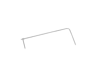 Dwyer 160-48 Stainless Steel Pitot Tube, 48-5/8" Insertion Length, 5/16" Diameter