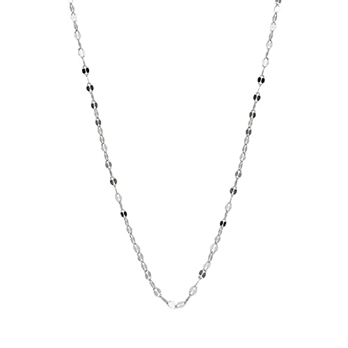 Collier double ondulé argent 925 : le cadeau idéal pour votre petite amie