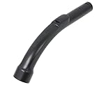 LAZER ELECTRICS Curved Bend Wand Handle Hose End for Miele S Series, Classic C1 C2 Cat & Dog Powerline C3 Vacuum Cleaners (alt to 9442600, 9442601)