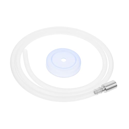 DONFAMDS Tubo de Silicona con Peso y Bomba de Acero Inoxidable Dispensador Eléctrico Accesorio Estable para Garrafas y Dispensador de Agua Fría Bebidas y Sets de Té