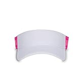 Ame & Lulu Women's Head in The Game Visor (Pink Tinal Racquets)