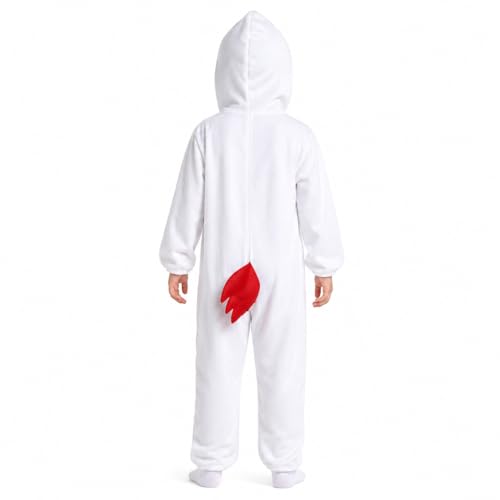 Image of Raj Costume Animal Fancy Dress Costume for Boys & Girls | Hooded Full Body Wildlife Zoo Animal Jumpsuit | Soft Costume for School Function, Fancy Dress, Halloween, Birthday, Cosplay & Role Play
