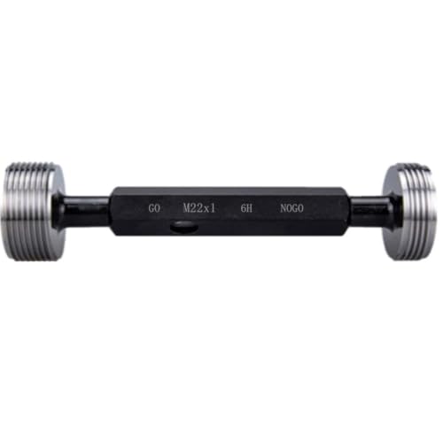 Image of M22x1 thread plug gauge, 6H go/no-go